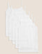 5pk Pure Cotton Camisoles (2-16 Yrs)